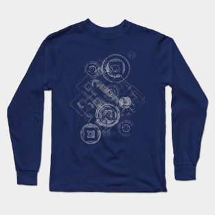 Abstract Geometry Long Sleeve T-Shirt